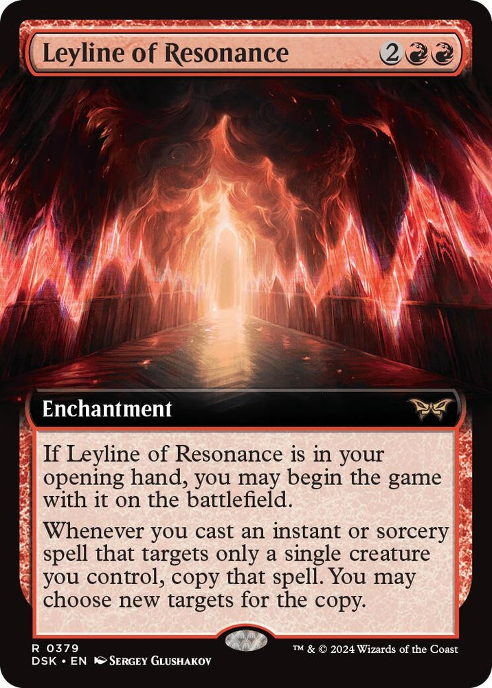 Image for Leyline of Resonance (Extended Art) (379) [Duskmourn: House of Horror]