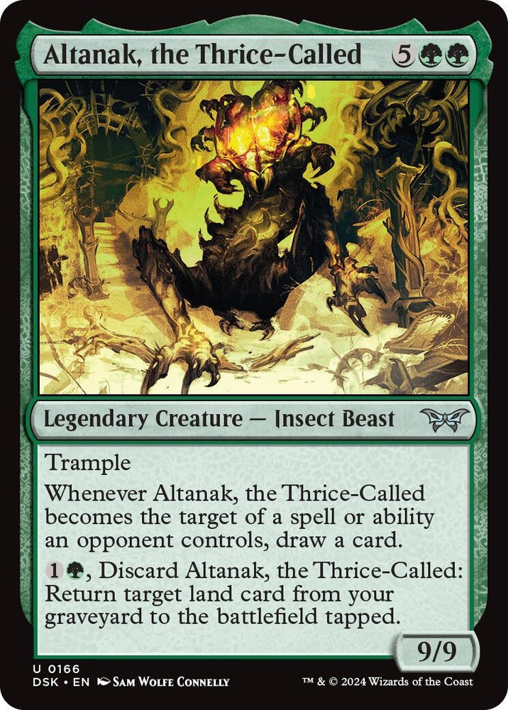 Image for Altanak, the Thrice-Called (166) [Duskmourn: House of Horror]