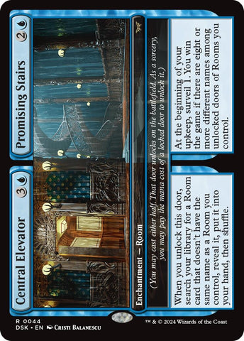 Image for Central Elevator // Promising Stairs (44) [Duskmourn: House of Horror]