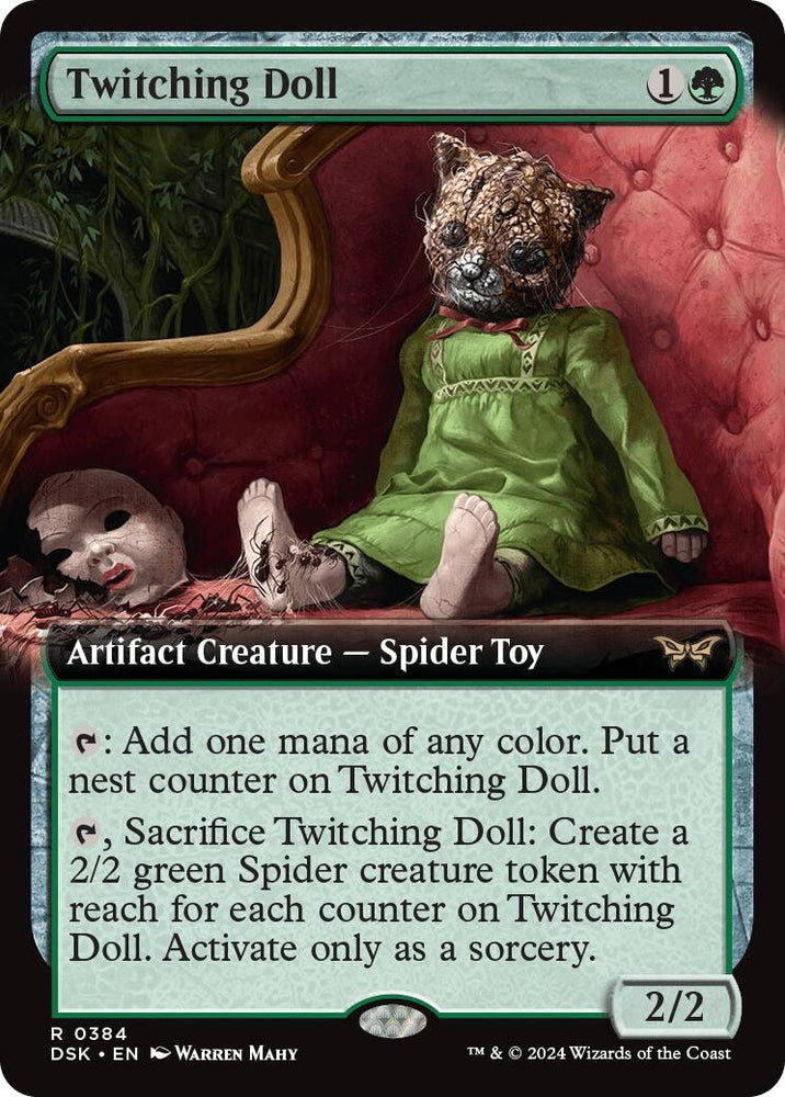 Image for Twitching Doll (Extended Art) (384) [Duskmourn: House of Horror]