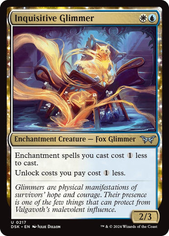 Image for Inquisitive Glimmer (217) [Duskmourn: House of Horror]