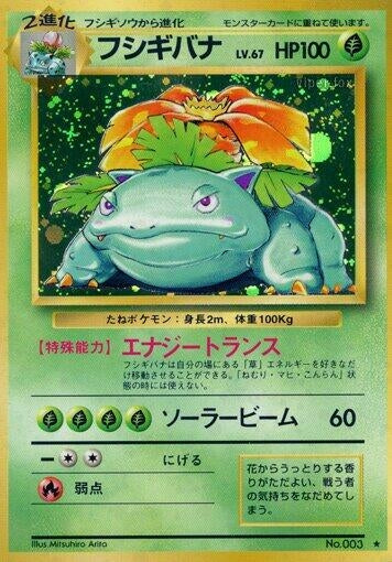 Image for Venusaur - Pokemon Japan