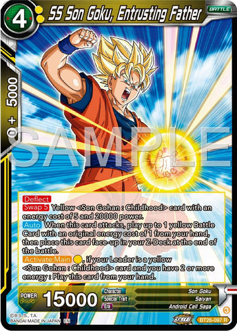 SS Son Goku, Entrusting Father (BT26-097) [Ultimate Advent]