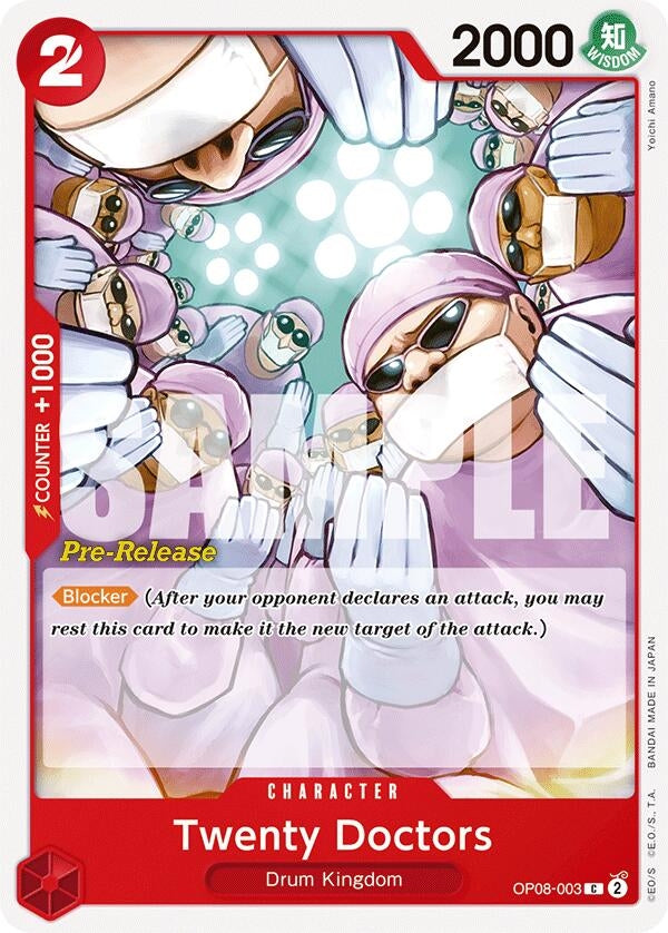 Image for Twenty Doctors (OP08-003) - One Piece Card Game