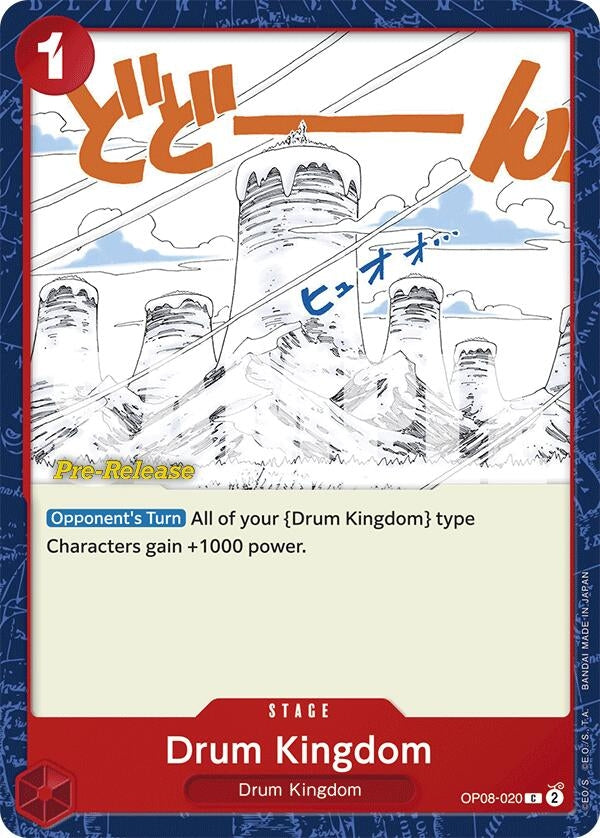 Image for Drum Kingdom (OP08-020) - One Piece Card Game