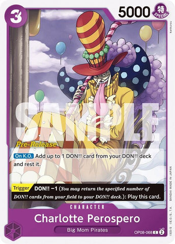 Image for Charlotte Perospero (OP08-068) - One Piece Card Game