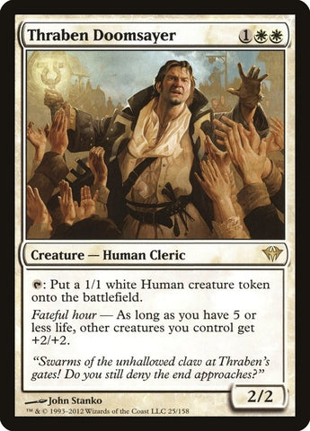 Image for Thraben Doomsayer (25) [Dark Ascension]