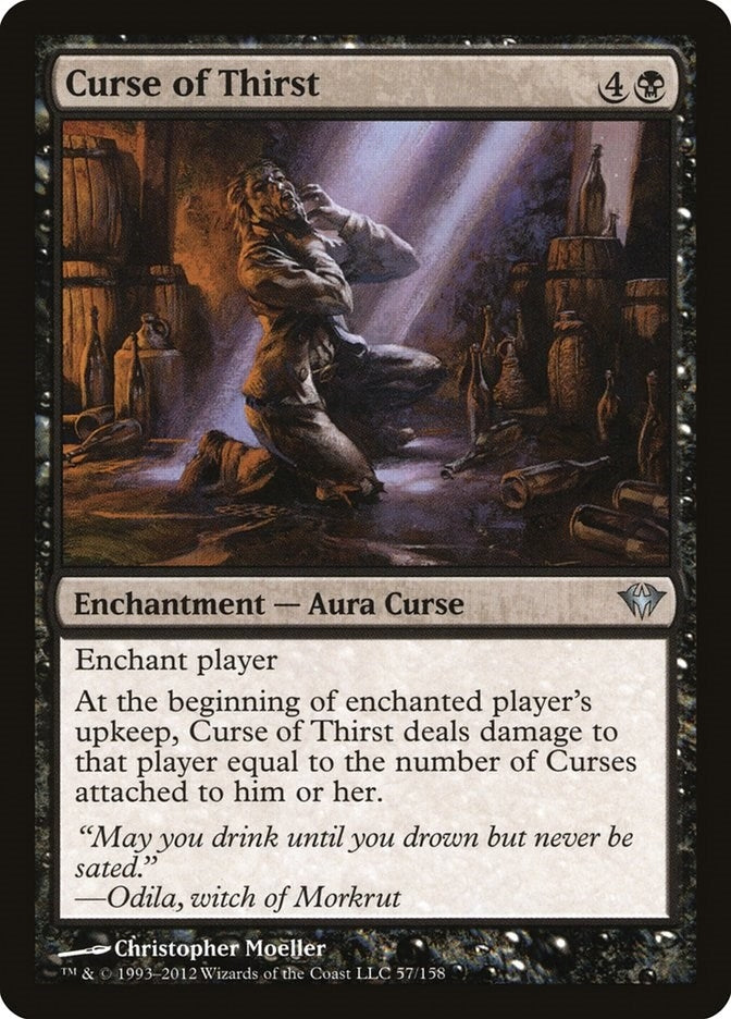 Image for Curse of Thirst (57) [Dark Ascension]