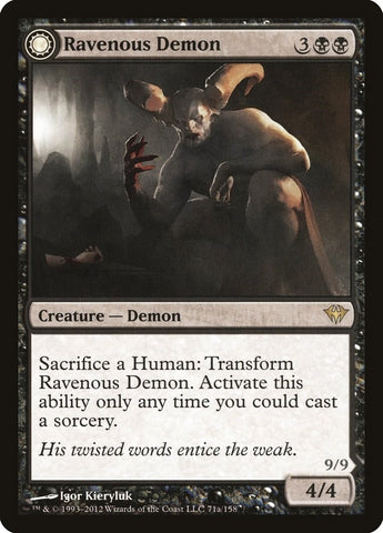 Image for Ravenous Demon (71) [Dark Ascension]