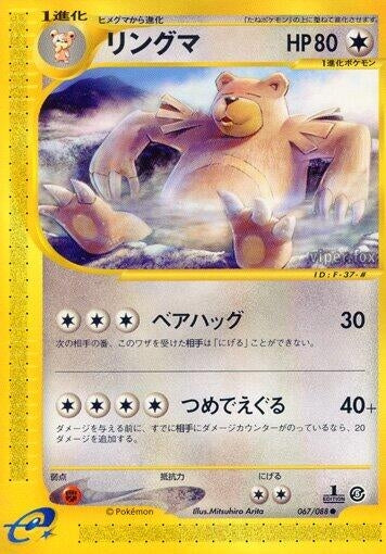 Image for Ursaring (067/088) - Pokemon Japan