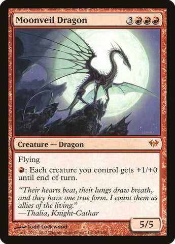 Image for Moonveil Dragon (99) [Dark Ascension]