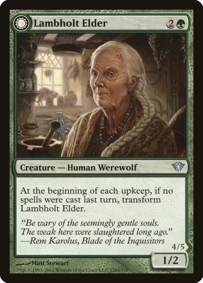 Image for Lambholt Elder (122) [Dark Ascension]