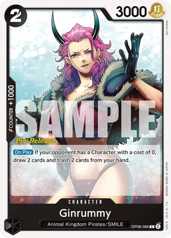 Image for Ginrummy (OP08-086) - One Piece Card Game