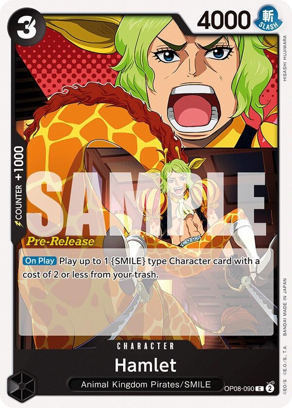 Image for Hamlet (OP08-090) - One Piece Card Game