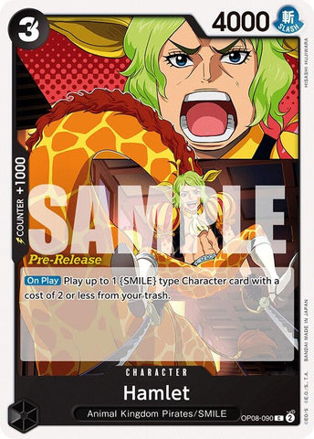 Image for Hamlet (OP08-090) - One Piece Card Game