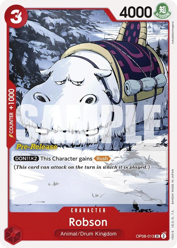 Image for Robson (OP08-013) - One Piece Card Game