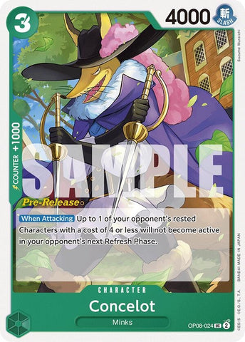 Image for Concelot (OP08-024) - One Piece Card Game