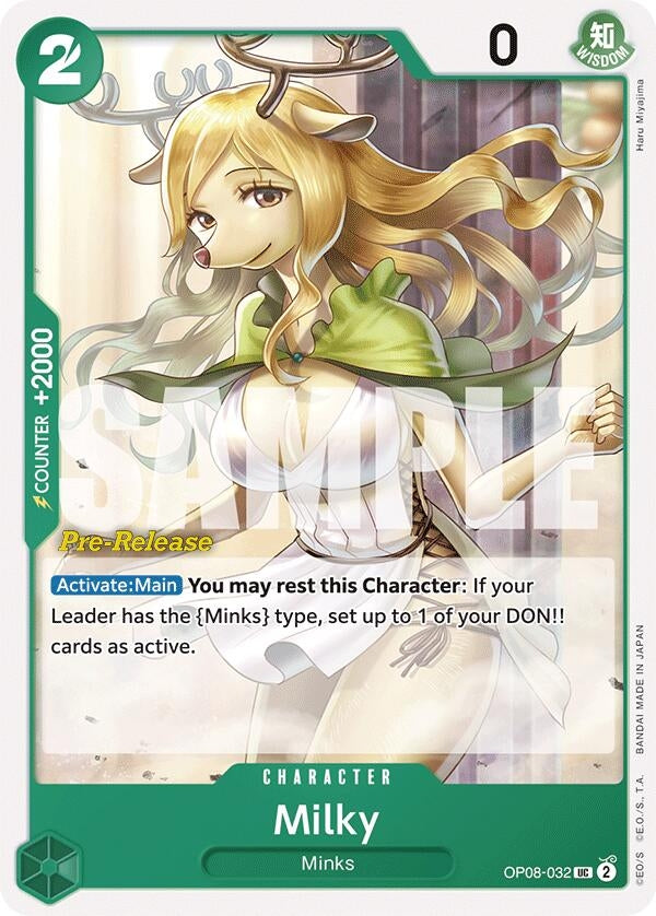 Image for Milky (OP08-032) - One Piece Card Game