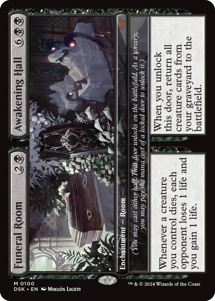 Image for Funeral Room // Awakening Hall (100) [Duskmourn: House of Horror]
