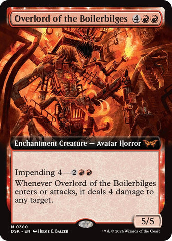 Image for Overlord of the Boilerbilges (Extended Art) (380) [Duskmourn: House of Horror]