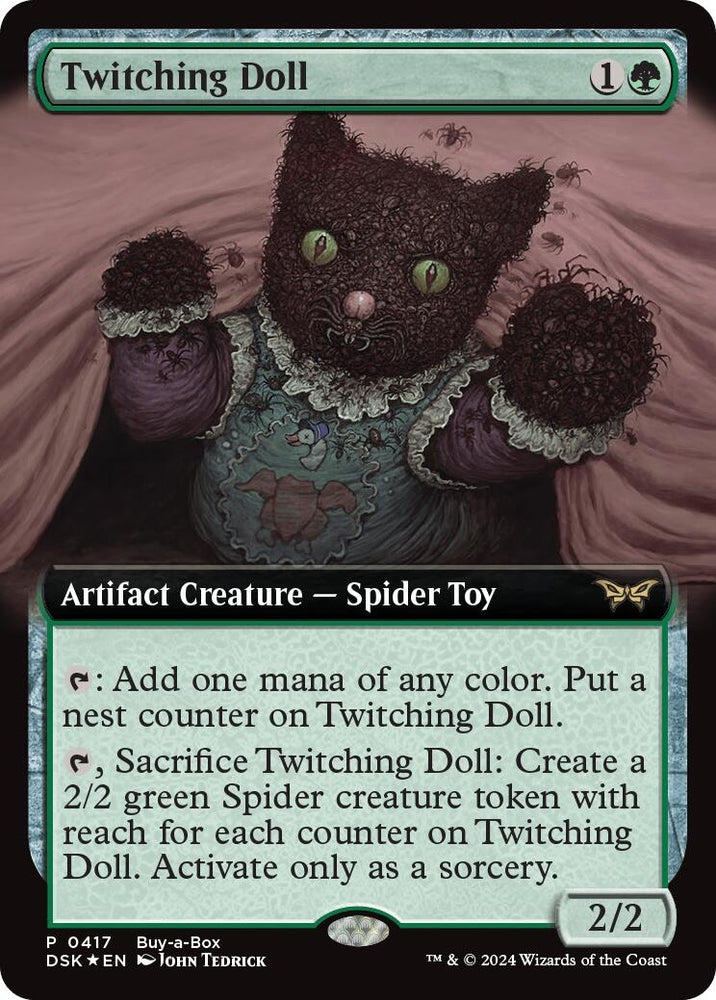 Image for Twitching Doll (Extended Art) (417) [Buy-A-Box Promos]