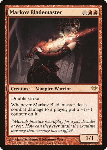 Image for Markov Blademaster (96) [Dark Ascension]