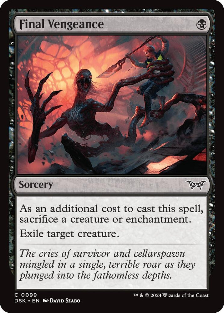 Image for Final Vengeance (99) [Duskmourn: House of Horror]