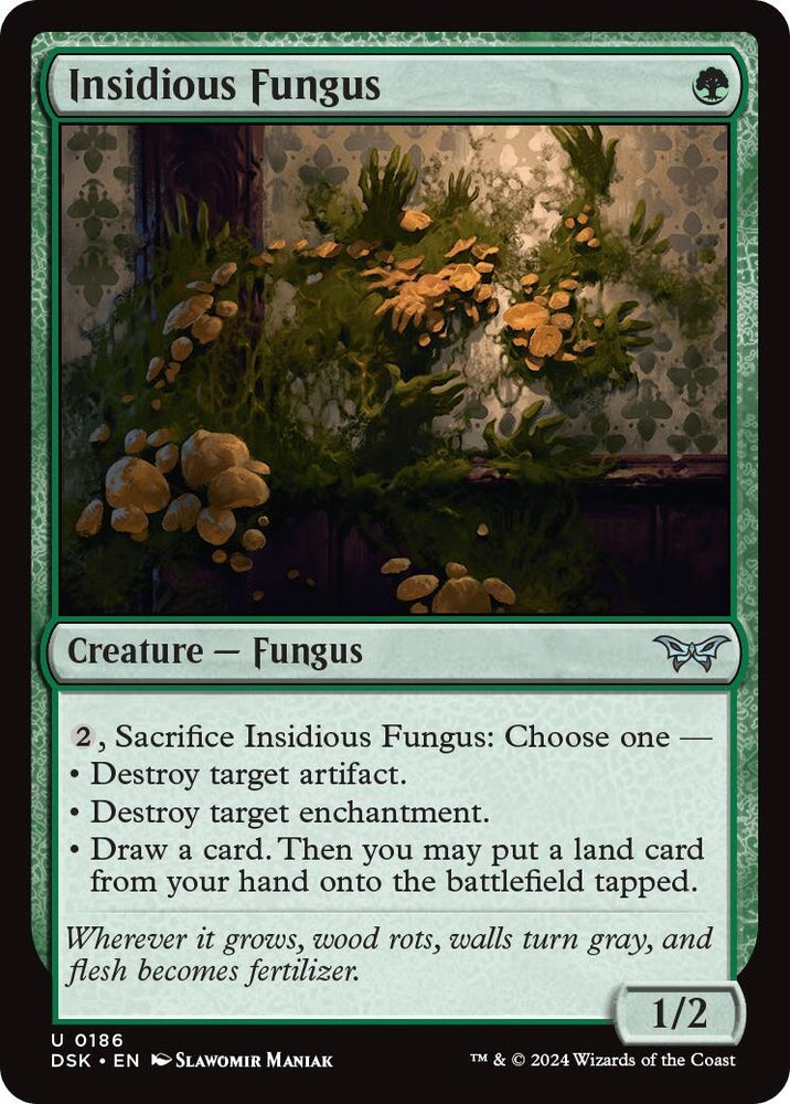 Image for Insidious Fungus (186) [Duskmourn: House of Horror]