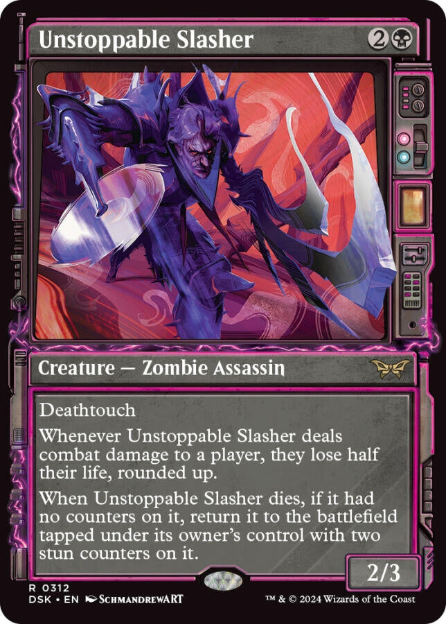 Image for Unstoppable Slasher (Showcase) (312) [Duskmourn: House of Horror]