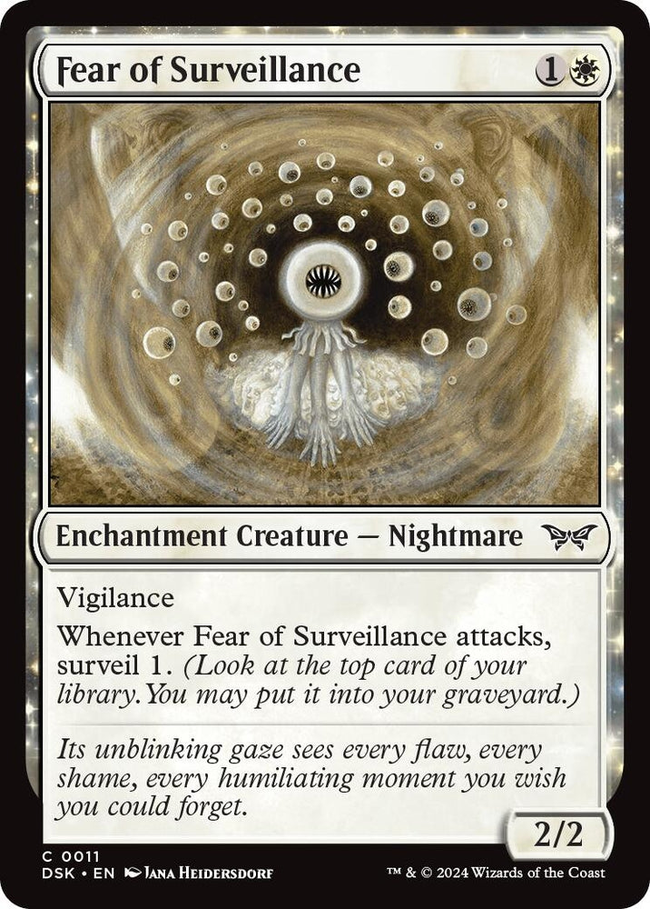 Image for Fear of Surveillance (11) [Duskmourn: House of Horror]