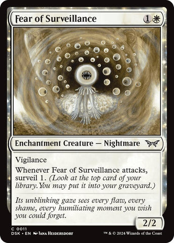 Image for Fear of Surveillance (11) [Duskmourn: House of Horror]