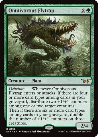 Image for Omnivorous Flytrap (192) [Duskmourn: House of Horror]