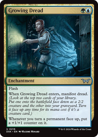 Image for Growing Dread (216) [Duskmourn: House of Horror]