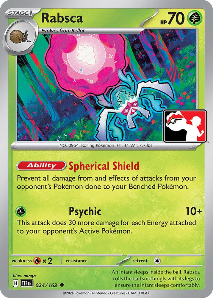 Image for Rabsca (024/162) - Pokemon