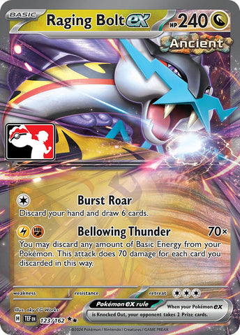 Image for Raging Bolt ex (123/162) - Pokemon
