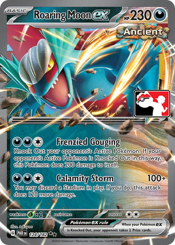 Image for Roaring Moon ex (124/182) - Pokemon