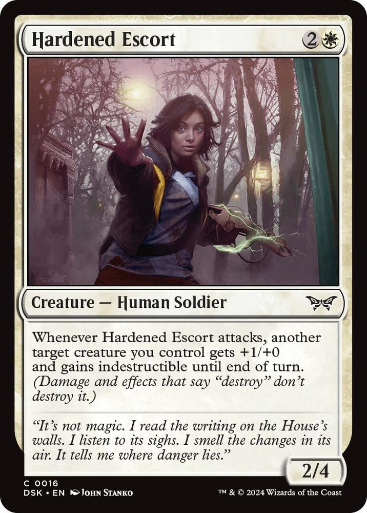 Image for Hardened Escort (16) [Duskmourn: House of Horror]
