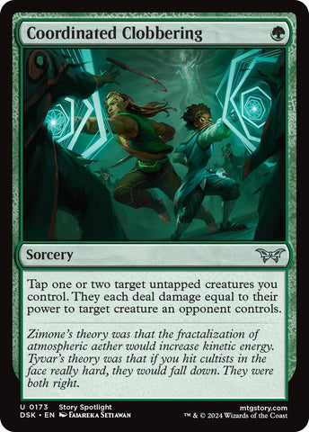 Image for Coordinated Clobbering (173) [Duskmourn: House of Horror]