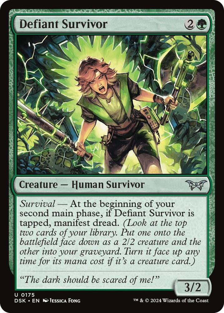 Image for Defiant Survivor (175) [Duskmourn: House of Horror]