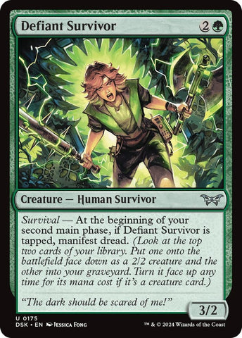 Image for Defiant Survivor (175) [Duskmourn: House of Horror]