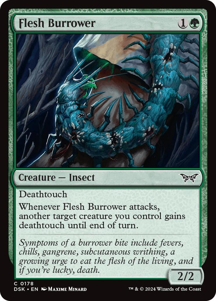 Image for Flesh Burrower (178) [Duskmourn: House of Horror]