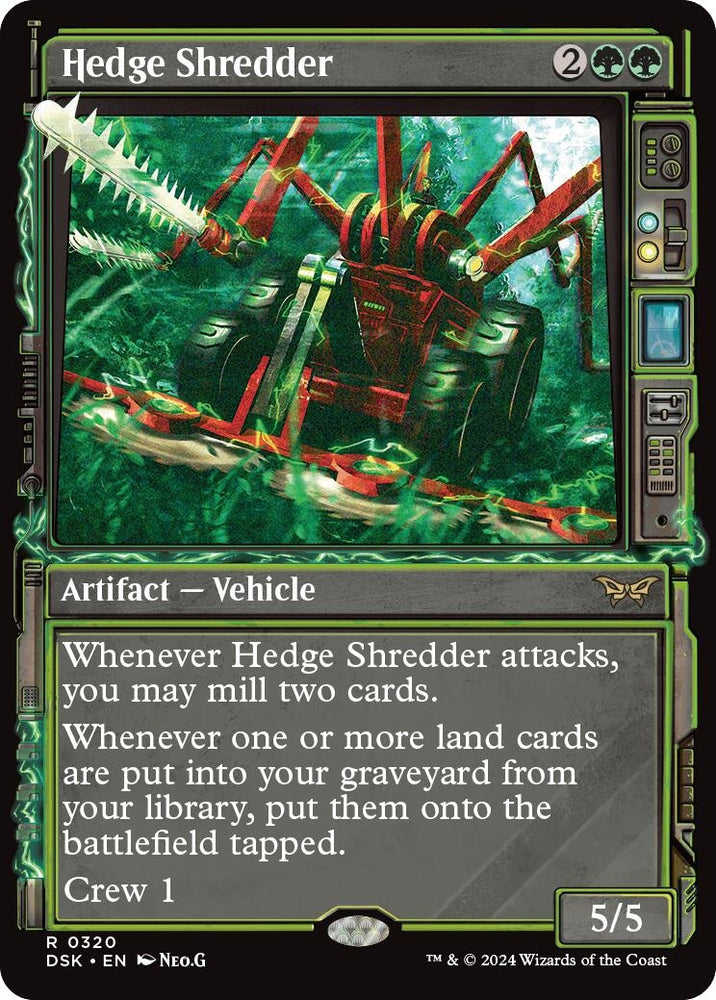 Image for Hedge Shredder (Showcase) (320) [Duskmourn: House of Horror]