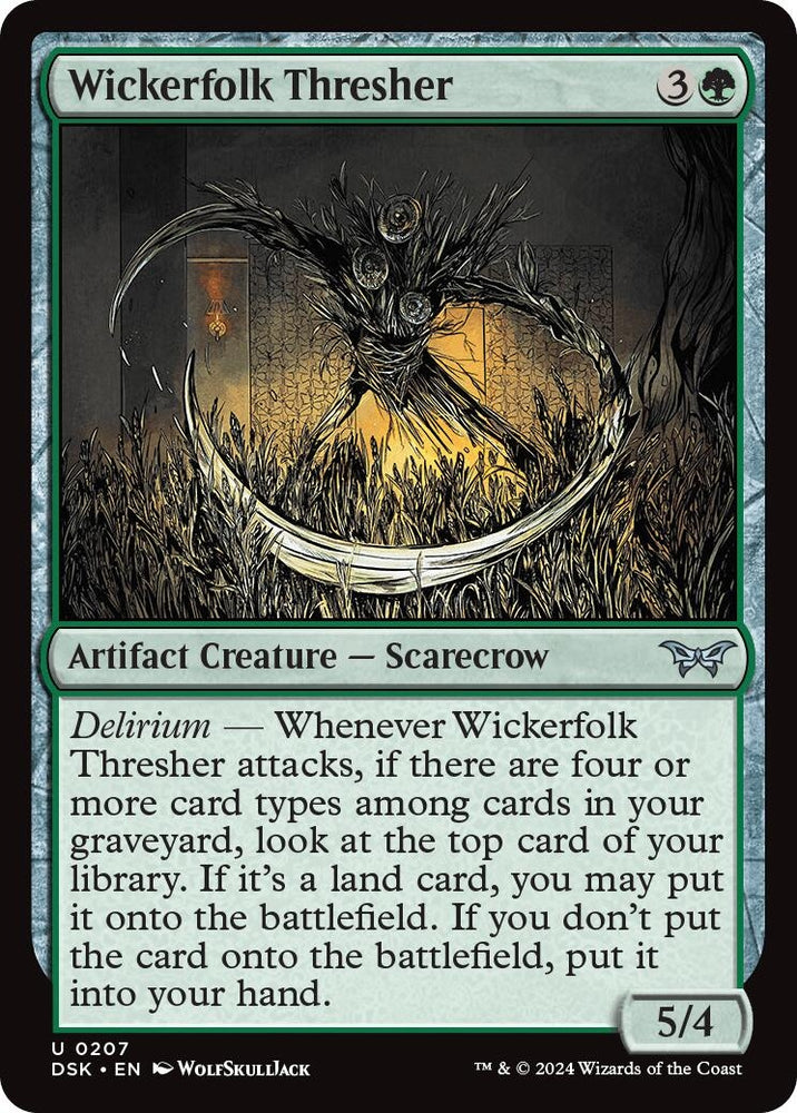 Image for Wickerfolk Thresher (207) [Duskmourn: House of Horror]