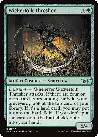 Image for Wickerfolk Thresher (207) [Duskmourn: House of Horror]