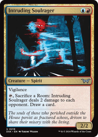 Image for Intruding Soulrager (218) [Duskmourn: House of Horror]