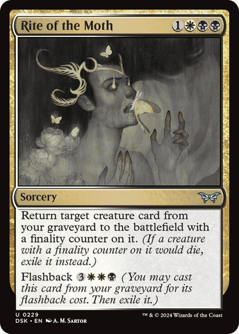 Image for Rite of the Moth (229) [Duskmourn: House of Horror]