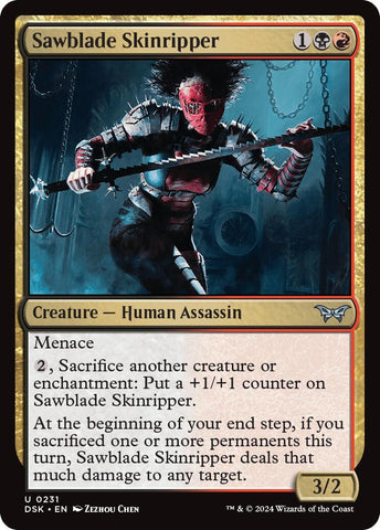 Image for Sawblade Skinripper (231) [Duskmourn: House of Horror]