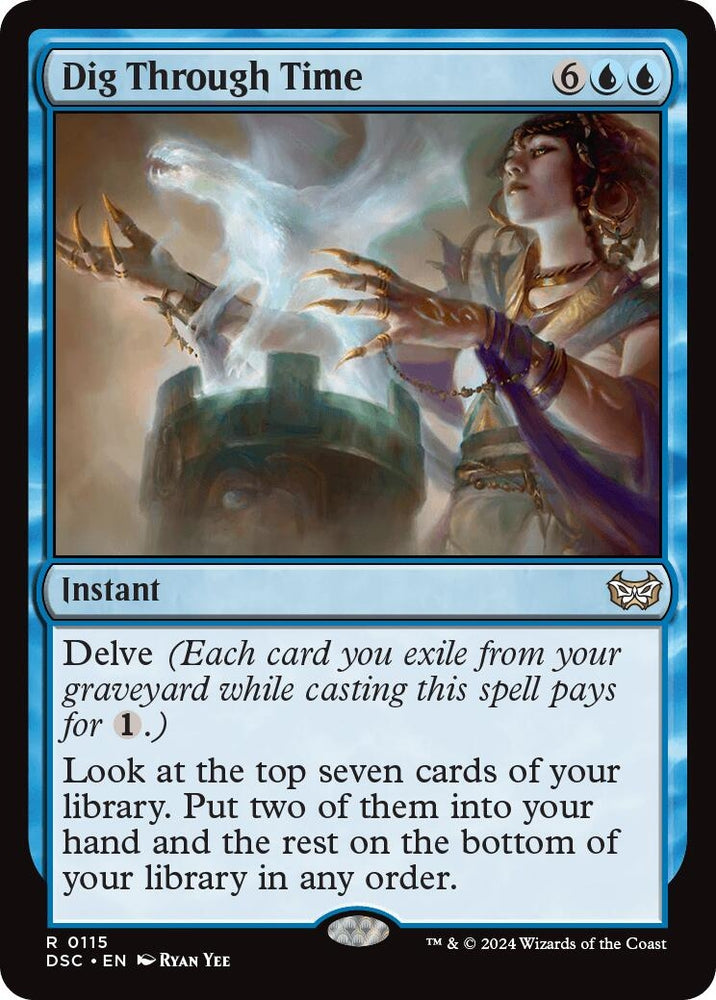Image for Dig Through Time (115) [Commander: Duskmourn: House of Horror]