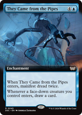 Image for They Came from the Pipes (Extended Art) (45) [Commander: Duskmourn: House of Horror]