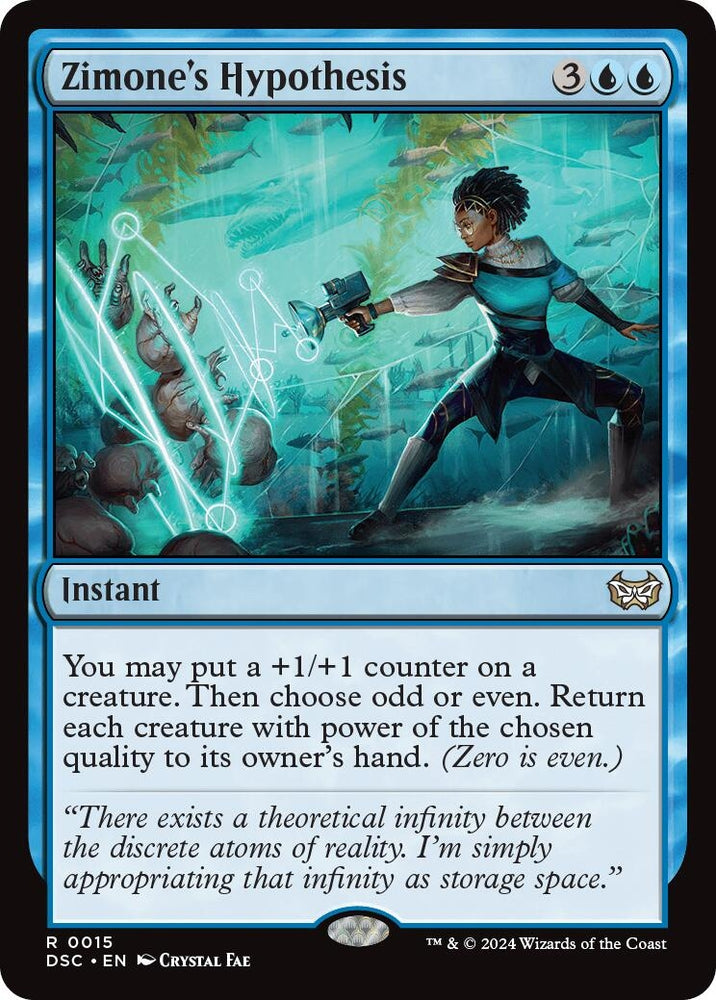 Image for Zimone's Hypothesis (15) [Commander: Duskmourn: House of Horror]